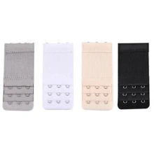1/2/3pcs Elastic Bra Extender With Hooks, Bra Extension Strap, Ladies' Lingerie Clasps For Bra BandBody Care For Travel,Sport,Outdoor