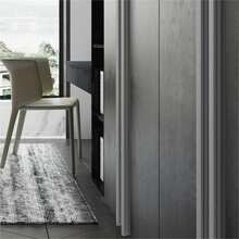 Maniglie per mobili in nero e dorato, pomelli per armadi e guardaroba, in alluminio massiccio, lunghe maniglie per pensili e cassetti di cucina