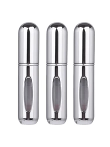 3pcs Refillable Travel Perfume Atomizer Bottles, Reusable Small Spray Bottles, Portable Mini Perfume Sprayer For Trips, Vacation And Outdoor Activities, Suitable For Women And Men - Multicolor - View 24