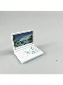 1:12比例迷你娃娃屋笔记本电脑鼠标套装模型 - 适用于可爱家具和电器配件、微型装饰、家居装饰、房间装饰、角色扮演游戏装饰、派对装饰小礼物 - 彩色 - 查看 5