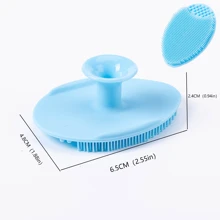 5pcs Silicone Face Cleaning Brush Set - Includes Facial Cleansing Brush And Exfoliating Cream For Deep Cleansing, Soft Brush For Blackhead And Pore Care, Comfortable & Gentle Massaging, Suitable For Baby Use