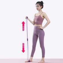 8-Shaped Resistance Band Yoga Trainer, Chest Expander Elastic Rope, Women Back Fitness Equipment