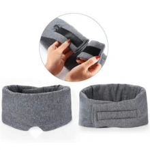 1PC Full Surround Sleep Eye Mask Blindfold Eye Cover Patch Portable Travel Eyepatch Rest Eye Cover Sleeping Mask Night Eyeshade - Multicolor - View 3