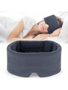 1PC Full Surround Sleep Eye Mask Blindfold Eye Cover Patch Portable Travel Eyepatch Rest Eye Cover Sleeping Mask Night Eyeshade - Multicolor - View 7
