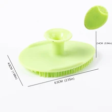 5pcs Silicone Face Cleaning Brush Set - Includes Facial Cleansing Brush And Exfoliating Cream For Deep Cleansing, Soft Brush For Blackhead And Pore Care, Comfortable & Gentle Massaging, Suitable For Baby Use