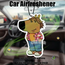 互联网病毒图像“我只是一个冷静的人”。设计、汽车空气清新剂和后视镜装饰 - 持久的香味，让车内清新诱人，送给朋友的有趣礼物