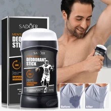1支装男士止汗棒，强效防臭止汗身体乳，经典古龙水香型，快速止汗，减少出汗，温和除臭，有效中和异味，持久留香，清新舒缓身体，48小时清爽效果，亲肤，清爽不油腻