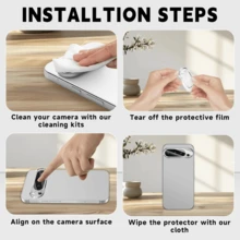 [5+2] Stück für Google Pixel 10 9 9a Pro XL 8A 8 7 7a 6a 5G Bildschirmschutz, 9H Härte gehärtetes Glas, staubfreier, blasenfreier Installationssatz, unterstützt Ultraschall-Fingerabdruck, Kameralinsen-Schutz, Bildschirmschutz-Grundlagen, geeignet für täglichen Schutz, Büro, Zuhause, Telefon-Bildschirmschutz, Handy Zubehör, wasserdicht, stoßfest, kratzfest, abriebfest, vollständige Abdeckung - [2+5] Hohe Auflösung - Übersicht 10