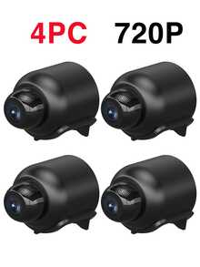 迷你 WiFi 摄像机，带夜视功能，高清 720P 无线摄像机，带运动检测，远程监控 - 黑色 - 查看 13