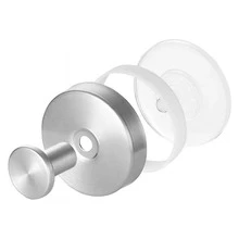 2/4 Pcs No Drill Suction Cup Hooks, Quality Suction Cup Hooks, Suction Cup Hooks For Shower, Towel, Coat, Robe For Hanging Up To 15 Lbs, Suction Cup Hooks For Shower Caddy, For Shower, Bathroom, Kitchen, Glass Door, Mirror - Ánh sáng rực rỡ - Xem 7