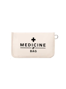 1个便携式药袋，小巧药盒，便捷旅行药品收纳袋，适合日常/户外/旅行，注重健康和经常旅行人士的必备品，多功能布艺药袋，便携式急救包，户外旅行药袋，宿舍应急药品收纳袋（多种颜色可选） - 彩色 - 查看 13