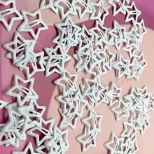 30 Stück weiße Sternhaarclips, modische Mädchen Haarzubehör, süße fünfzackige Sternhaarclips/BB Clips, geeignet für den täglichen Gebrauch, Haarklammern, Haarspangen, Haarclips, Haarspangen, Y2K Accessoires - Weiss - Übersicht 2