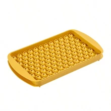 1 件冰格制冰机带盖冰格，104 个格子冰格，大号冰格适用于冰箱圈、冰块、鸡尾酒、威士忌、茶、咖啡 - 彩色 - 查看 8