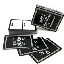 Adult Charades Card Game,Funny Prank Game,Adult Party Games, Casual Parties, Word Guessing Card Games, Entertainment Games. Cards Are Suitable For 4 Or More People, And Make Great Gifts For Christmas, Valentine's Day, And Halloween Parties
