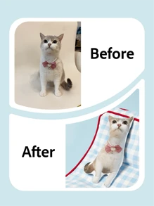 PETSIN Personalized 3D Printed Pet Pillow - Custom Photo Double-Sided Design, Soft Plush Cushion For Dogs & Cats, Perfect For Home Decor & Gifts Personalized Pillow Customized Pillow Preschool Toys, Kids Toys Ideal Gifts For Him Her, Family, Friends, Children For Anniversaries, For Birthdays, For Christmas, For Fall/Autumn/Winter, For Housewarming, Sofa/Bed, Bedroom/Living Room, Christmas, Custom, Cat,Custom Cat Pillow,House,Felix,Pet Pillow Custom,Fuggler,Customization Pillow,Multi-Functional,Reusable,Ornamental,Animal,Exquisite,Stylish,Soft,Adorable,Colorful,Cute,Funny,Custom,Personalized,Customized,Unique,Ideal Gifts For Her,Ideal Gifts For Him