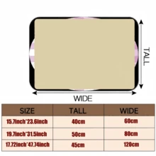 Salted Butter Bath Mat  Quirky Foodie Decor Memory Foam Comfort Chef Gift Fun Kitchen & Bathroom Housewarming And Wedding Gift - Đen và trắng - Xem 6