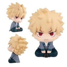 My Hero Deku, Bakugou, Izuku, Todoroki, Momo Sakamoto Big Head Sitting Series Action Anime Model Statue, Desktop Decor, PC Case Ornament, Home Decor, Small Gift, Halloween, Christmas Gift