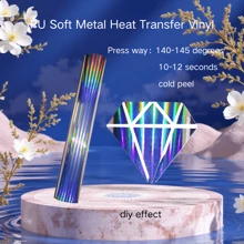 PU软金属热转印乙烯基服装装饰辅料 - 彩色 - 查看 8