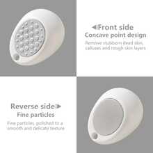 1 pieza Exfoliante de doble cara para el cuidado de los pies. Removedor de callosidades y herramienta de pulido para los pies. - Multicolor - Ver 3