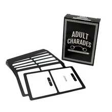 Adult Charades Card Game,Funny Prank Game,Adult Party Games, Casual Parties, Word Guessing Card Games, Entertainment Games. Cards Are Suitable For 4 Or More People, And Make Great Gifts For Christmas, Valentine's Day, And Halloween Parties