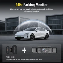 DVR auto IPS de 3 inci, 4 canale, 1080P HD, vedere nocturnă, senzor G, înregistrare în buclă, detectare mișcare, monitorizare parcare, alimentare brichetă 12V, cameră auto cu unghi larg, design compact, structură robustă, potrivit pentru călătorii pe șosea