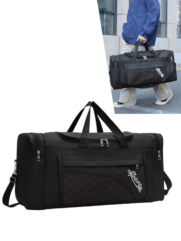 Nouveau sac de voyage à la mode, sac de sport/yoga polyvalent, décontracté et élégant, minimaliste, léger et grande capacité. Sac à main à une épaule avec plusieurs poches, imperméable et durable pour les déplacements et les voyages. Multifonction.