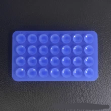 28 件双面硅胶吸盘手机支架，可重复使用，适用于家庭和办公室的光滑表面，兼容 、Android 手机，生日、家人、朋友手机支架、手机配件的礼物 - 彩色 - 查看 16