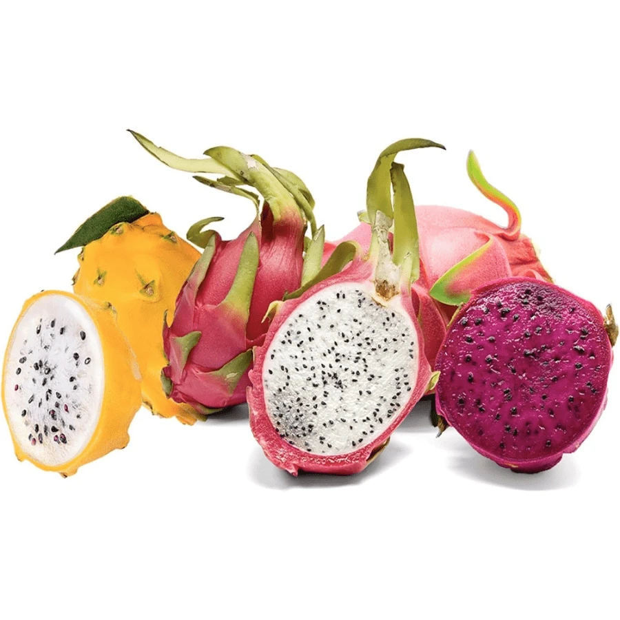 1000 Dragon Fruit Seeds Nongmo Traditional Variety With Thick Stems And Often With Winged Veins, Suitable For Planting In Gardens, Pots, Fields, Farms To Easily Obtain Decorative Dragon Fruit - Hạt giống - Xem 1