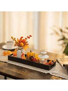 Bathroom Decor Tray For Counter Dish Soap Holder Wooden Pedestal Stand For Kitchen Sink Soap Dispenser Wood Risers Kitchen Accessories Countertop Vanity Counter Sponge Sink Tray - Multicolor - View 8