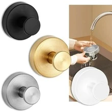 2/4 Pcs No Drill Suction Cup Hooks, Quality Suction Cup Hooks, Suction Cup Hooks For Shower, Towel, Coat, Robe For Hanging Up To 15 Lbs, Suction Cup Hooks For Shower Caddy, For Shower, Bathroom, Kitchen, Glass Door, Mirror - Ánh sáng rực rỡ - Xem 8