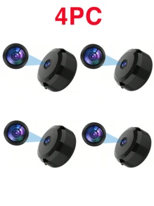 GENAI 1/2/4pcs Mini Spy Camera, 2.4G Wireless WiFi Hidden Camera 720P Full HD, Hidden Cameras With Motion Detection, Security Nanny Camera For Home/Office - Multicolor - View 13