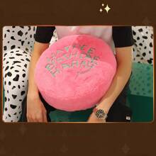 Harry Potter Happy Birthday Cake-Style Pillow - Cute Cartoon Plush Doll, Warm For Cuddling. Made Of Soft Rabbit Fur Fabric, With A Large Capacity. Perfect As A Holiday Gift.