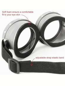 3 件套万圣节成人配饰套装，复古护目镜、黄色无檐小帽、手套，适合男女蒸汽朋克角色扮演派对套装 - 彩色 - 查看 4