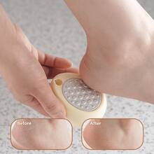1 pieza Exfoliante de doble cara para el cuidado de los pies. Removedor de callosidades y herramienta de pulido para los pies. - Multicolor - Ver 1