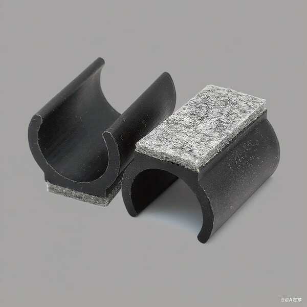 Wollfilz Öffnung U-förmige Fußpolster Bogenstuhl geräuschlose Schutzpolster rutschfest