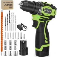 Taladro Atornillador Eléctrico Inalámbrico Sin Escobillas - Verde - Ver 1