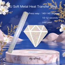 PU软金属热转印乙烯基服装装饰辅料 - 彩色 - 查看 30