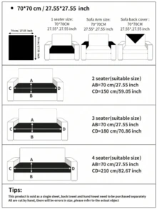 1 Stück einfache & modische weiche Samt Sofakissenbezug, eleganter luxuriöser europäischer Stil Sofa Sitzschutz, rutschfest, staubdicht, kratzfest, geeignet für Wohnzimmer, Schlafzimmer, Büro, Club, Party, 1-4 Sitzer Sofa, L-förmiges Sofa, Herbst/Winter