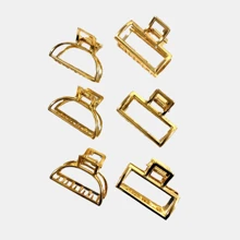 1pc/3PCS Metal Large Hair Claw Clips For Thick Heavy Hair, Big Non-Slip Hair Catch Barrette Jaw Clamp, Strong Hold Claw Barrettes For Long Hair, Fashion Hair Styling Accessories For Women Girls Y2k, School Stuff, College Fall Winter Hair Clip Hair Accessories For Women For Vacation Outfits Woman