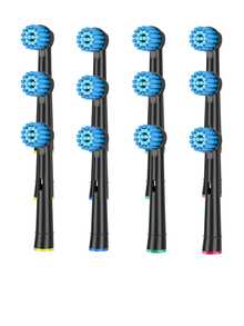 4/8/12/16 件 1 厘米直径替换电动牙刷头，兼容系列/PRO 系列/D 系列电动牙刷 - 彩色 - 查看 14