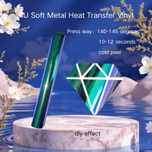 PU软金属热转印乙烯基服装装饰辅料 - 彩色 - 查看 29