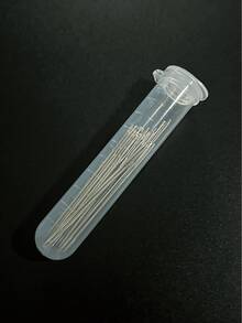 20pcs Pointed Embroidery Needles, 5.1cm Round Head Ribbon Embroidery Needles, Cross Stitch Needles And Hand Sewing Needles