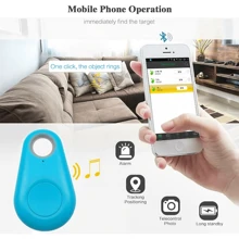短距离防丢失报警器，用于宠物、钥匙、钱包、贵重物品的蓝牙追踪器定位器，兼容苹果和安卓设备，小巧方便，适用于物品丢失提醒（当绑定设备离开超过 25 米远时）和丢失后的准确搜索（当在 25 米的粗略范围内找到时）