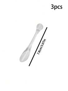 Set di 3 pezzi/6 pezzi di spatole per trucco, cucchiaio per mescolare creme e maschere per il viso, strumenti di bellezza fai-da-te, rullo assorbente, accessori cosmetici multifunzionali come cucchiaio per creme per occhi e viso, massaggiatore facciale in acrilico a testa rotonda, applicatore per creme per occhi e viso, bacchetta per mescolare, adatto per uso domestico e salone, con scatola/barattolo di stoccaggio, portatile, facile da organizzare, trucco, economico, decorazione per la stanza, toeletta, viaggio, camera da letto, accessori per il trucco, economico, riempimento calze natalizie, trucco, strumenti per il trucco, roba economica, regali, regali per donne, regali di Natale