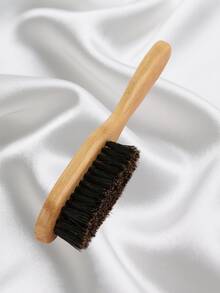 Boar Bristle Hair And Beard Brush For Men And Women - Unscented Mane Bristle Professional Barber Styling Brush For Thick/Thin Hair, Fade And Clipper Cleaning Comb, Slick Back Smoothing Tool Hair Hairbrush Hair Brush