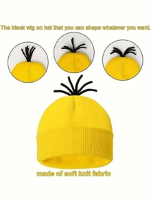 3 件套万圣节成人配饰套装，复古护目镜、黄色无檐小帽、手套，适合男女蒸汽朋克角色扮演派对套装 - 彩色 - 查看 5