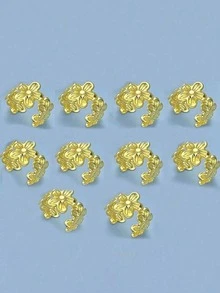 Hộp 20 chiếc vòng khăn trùm đầu, kẹp khăn rỗng, ghim cài khăn trùm đầu, vòng tết tóc, phụ kiện khăn trùm đầu cho trang phục - Nhiều màu - Xem 9