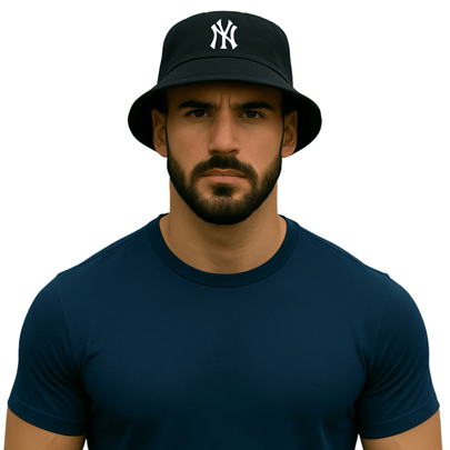 Chapeu Bucket Unissex Verão Estampado Estiloso