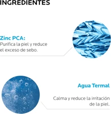 Effaclar Gel Purificante Gel Limpiador Facial para Piel Grasa,Limpiador Facial para Piel Grasa y Sensible   Reduce Puntos Negros, Controla Brillo y Exceso de Sebo  Apto para Piel Intolerante o con Acné  Fórmula con Agua Termal, Zinc y Agentes Suaves400 ml - Azul - Ver 5