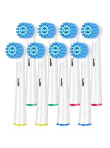 4/8/12/16 件 1 厘米直径替换电动牙刷头，兼容系列/PRO 系列/D 系列电动牙刷 - 彩色 - 查看 15